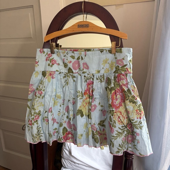 Dresses & Skirts - Vintage floral low rise mini 90s y2k skirt